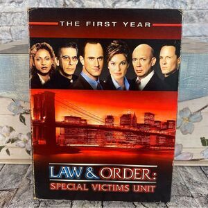 Law & Order Special Victims Unit The First Year Dvd Box Set 1999 Six Disc Set